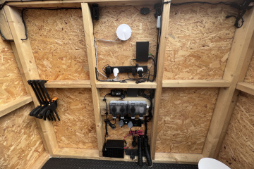 Control centre wall in it's full glory