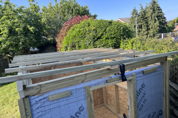 Adding roof joists